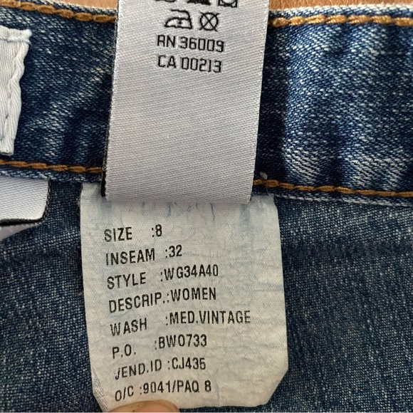 Calvin klein jeans flare leg medium dark denim - Picture 6 of 10